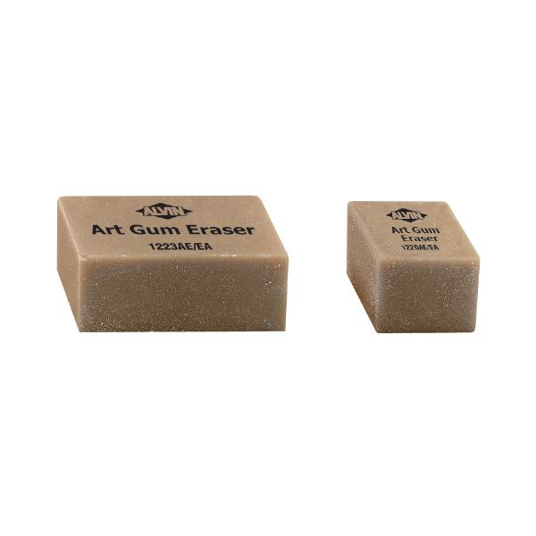 2" x 1" x 3/4" Art Gum Erasers 12/Box