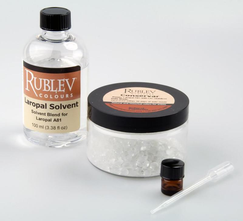 Rublev Colours Conservar Laropal A81 Varnish Kit Conservar Laropal A81