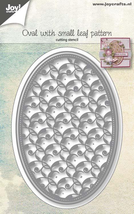 Crafts Rectangle With Oval Frame Lin and Lene Die Joy
