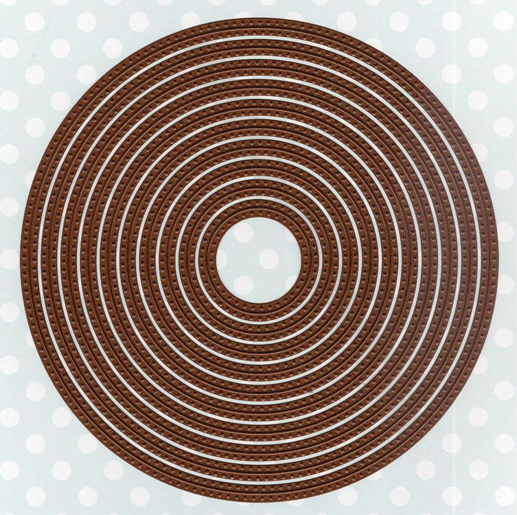 Creative Expressions Noble Double Pierced Circles Die