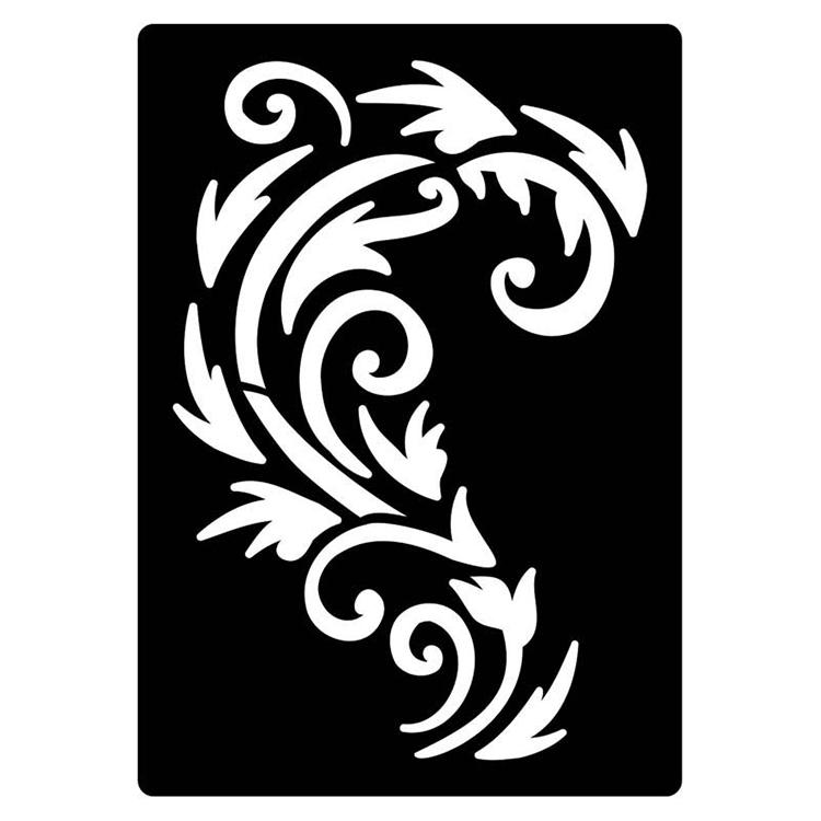 Creative Expressions Mini Stencil Diamond Plate