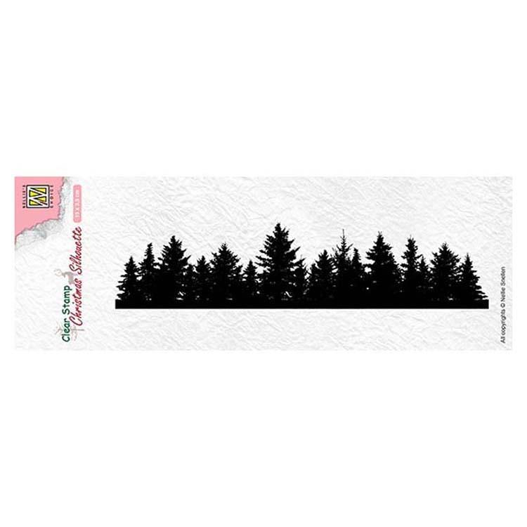 Nellie S Choice Clear Stamp Christmas Silhouette Pine Tree Border Download 10,915 silhouette christmas border stock illustrations, vectors & clipart for free or amazingly low rates! artist supply source
