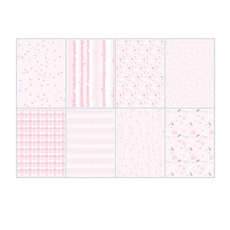 A4 Paper - Design Light Pink