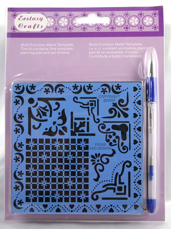 Ecstasy Crafts Parchment Craft Perforating & Embossing Kit Embossing
