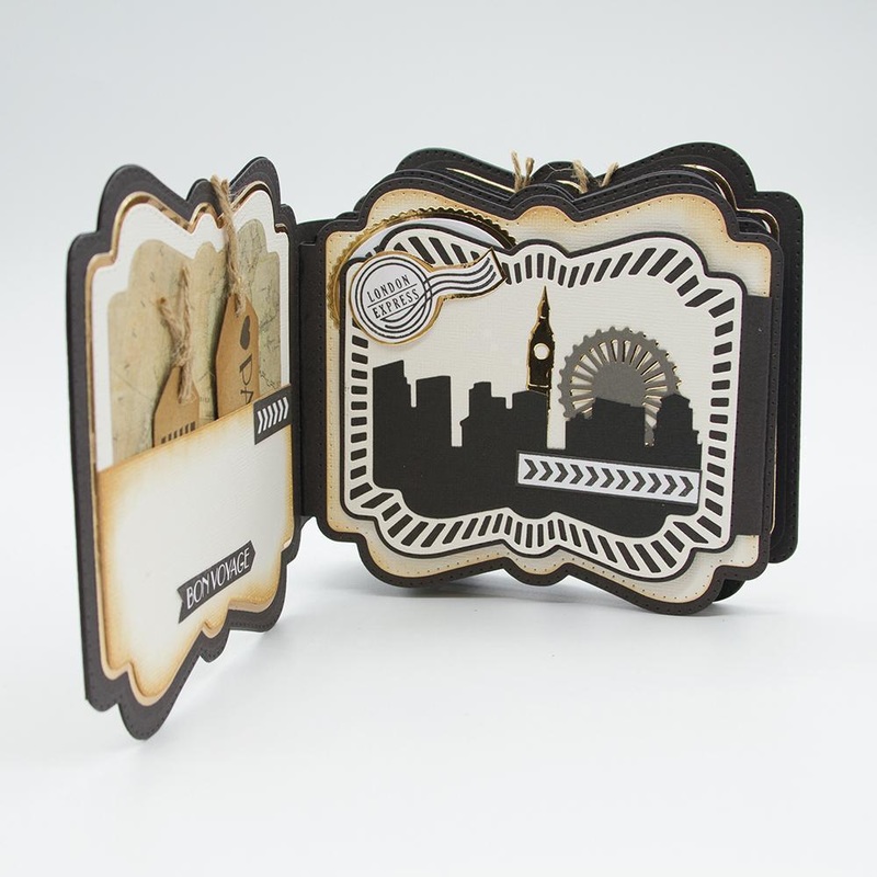 Tonic Studios Dimensions Memory Book Maker Base Creator Die Set