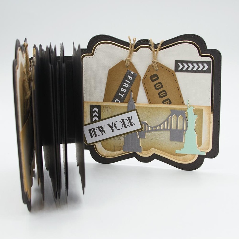 Tonic Studios Dimensions Memory Book Maker Base Creator Die Set