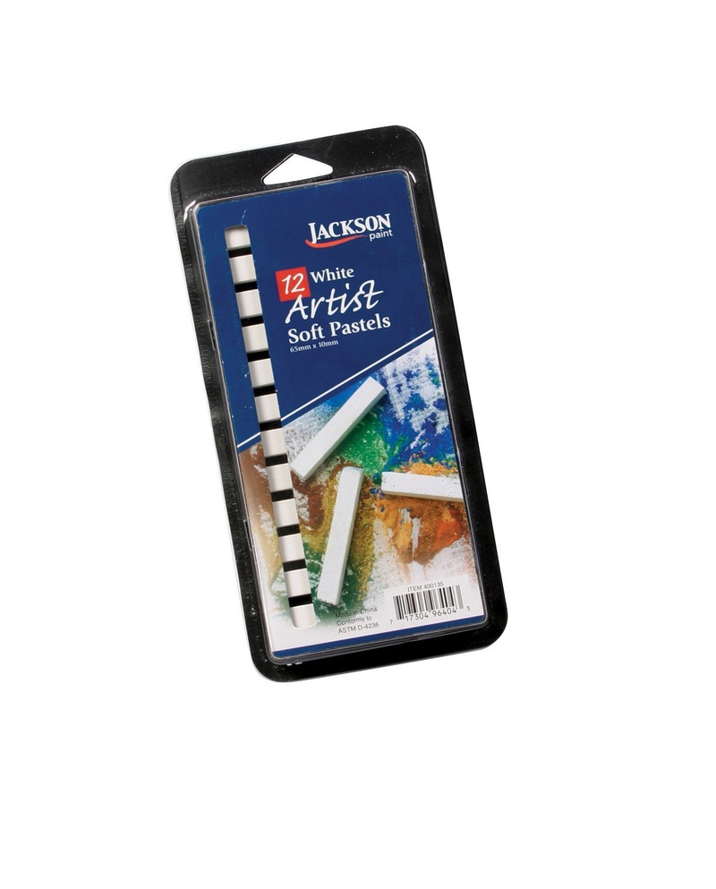 JACK RICHESON 400134 JACKSON ARTIST SOFT PASTEL 12 PIECE ASSORTED GREY COLORS