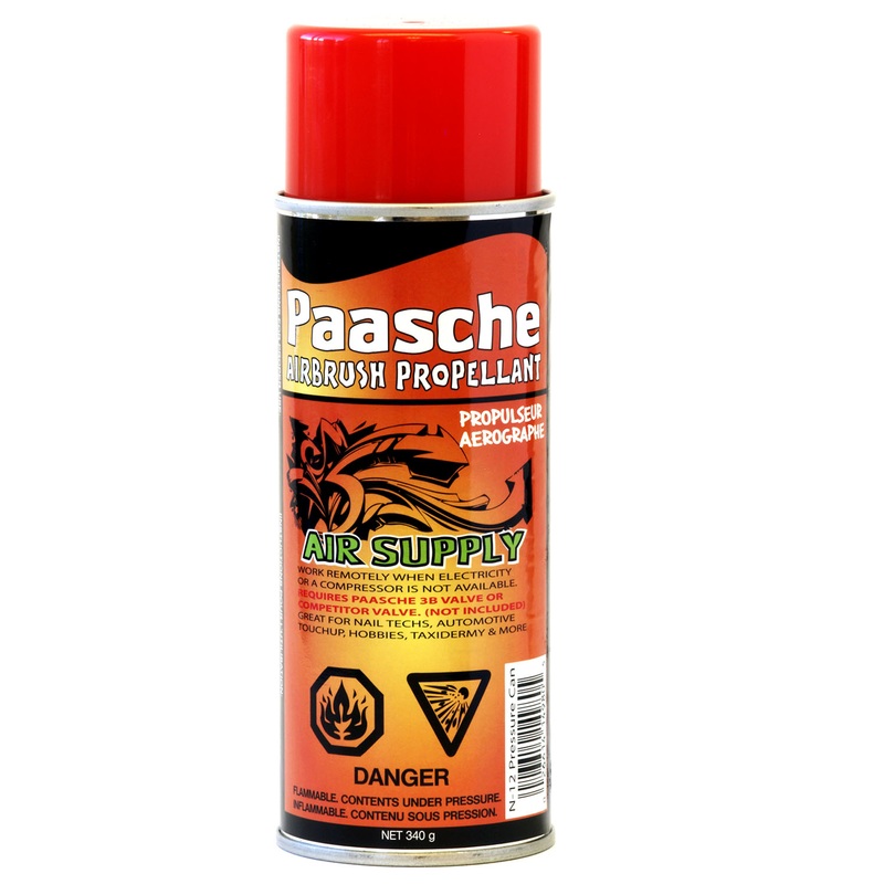 Paasche Airbrush Paasche 12 Ounce Airbrush Propellant Can N12