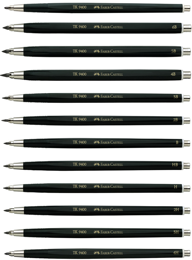 Faber-Castell TK 9400 Clutch Pencil: B :: Mechanical Pencils ...