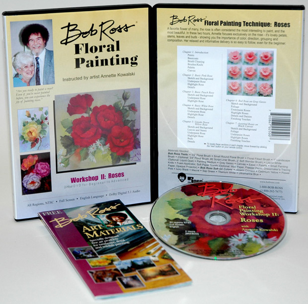 Bob Ross DVD Floral Painting Workshop II: 2 Hour - Details for each ...