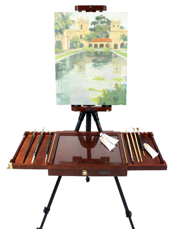 Sienna Canvas / Panel Holder by Craftech Outdoor & Plein Air Easels