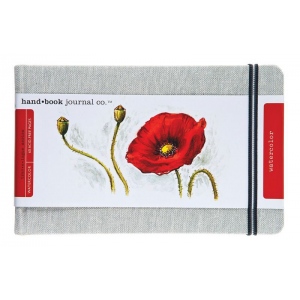 Global Art Materials 5-1//4-Inch by 8-1//4-Inch Travelogue Watercolor Book Large Landscape 769525