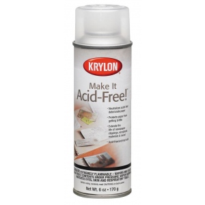 Krylon® Make It Acid Free ™ Spray Finish: Matte Type: Varnish Krylon® Make It Acid Free ™ Spray Finish: Matte Type: Varnish