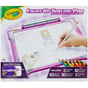 trolls light up tracing pad